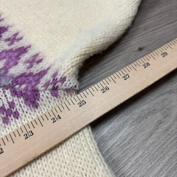 Vintage Nordstrikk Nordic Wool Knit Clasp Cardigan Sweater M's L W's XL Cottage - Picture 6 of 9